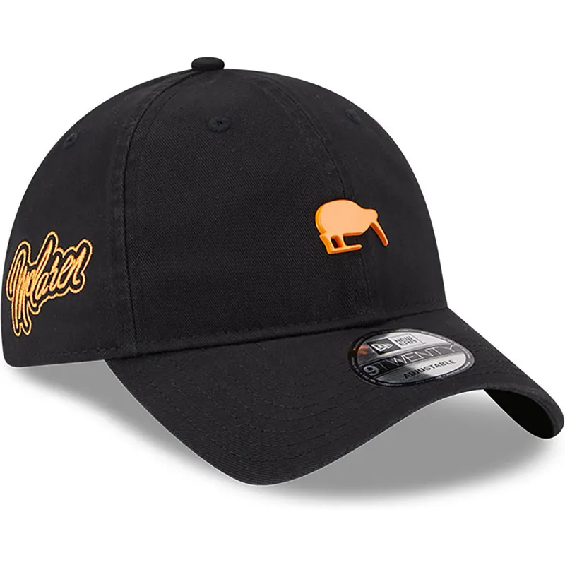 cappelli-curva-nero-cinghia-regolabile-9twenty-heritage-pin-badge-dei-mclaren-racing-formula-1-di-new-era