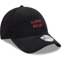schwarze-verstellbare-kappe-sempre-milan-9forty-needle-cord-von-ac-milan-serie-a-von-new-era