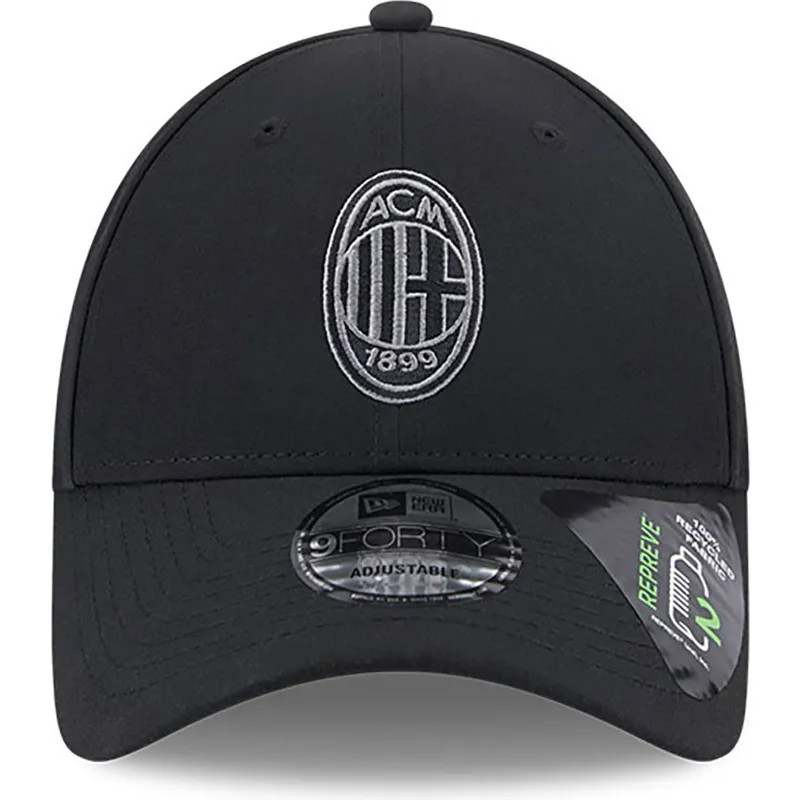 mutzen-gebogen-schwarz-verstellbares-band-9forty-repreve-der-ac-milan-serie-a-von-new-era