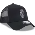 new-era-a-frame-core-ac-milan-serie-a-black-trucker-hat