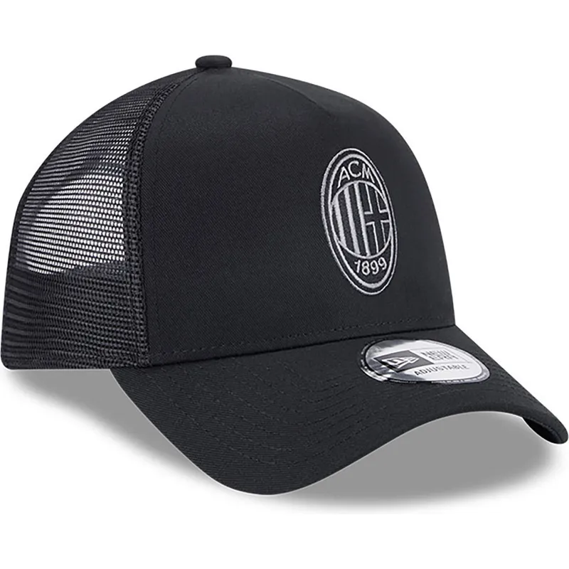 mutzen-gebogen-schwarz-snapback-a-frame-core-der-ac-milan-serie-a-von-new-era