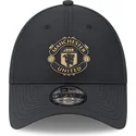 cappelli-curva-nero-cinghia-regolabile-dorado-9forty-dei-manchester-united-football-club-premier-league-di-new-era