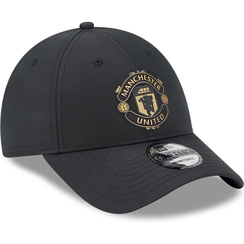 mutzen-gebogen-schwarz-verstellbares-band-dorado-9forty-der-manchester-united-football-club-premier-league-von-new-era