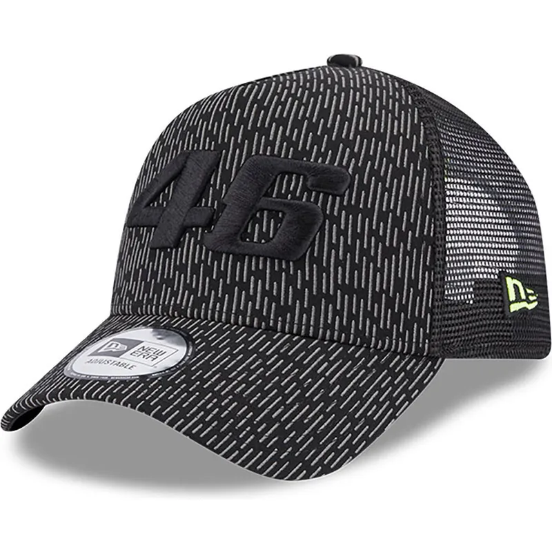 cappelli-curva-nero-snapback-a-frame-reflective-all-over-print-dei-valentino-rossi-vr46-motogp-di-new-era cappelli-curva-nero-snapback-a-frame-reflective-all-over-print-dei-valentino-rossi-vr46-motogp-di-new-era