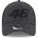 cappellino-trucker-nero-a-frame-reflective-all-over-print-di-valentino-rossi-vr46-motogp-di-new-era