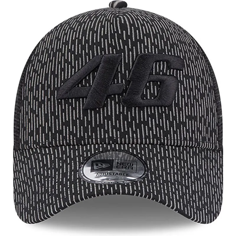 cappelli-curva-nero-snapback-a-frame-reflective-all-over-print-dei-valentino-rossi-vr46-motogp-di-new-era cappelli-curva-nero-snapback-a-frame-reflective-all-over-print-dei-valentino-rossi-vr46-motogp-di-new-era
