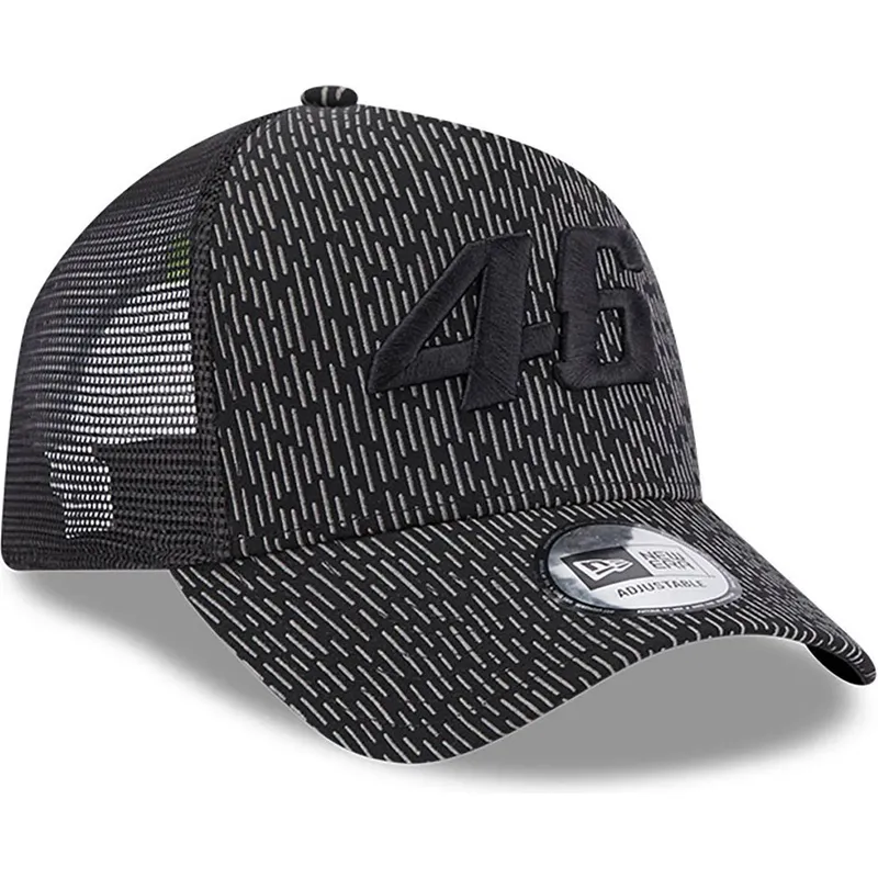 cappelli-curva-nero-snapback-a-frame-reflective-all-over-print-dei-valentino-rossi-vr46-motogp-di-new-era cappelli-curva-nero-snapback-a-frame-reflective-all-over-print-dei-valentino-rossi-vr46-motogp-di-new-era
