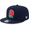 cappelli-piatta-blu-snapback-9fifty-wool-dei-england-rugby-rfu-di-new-era