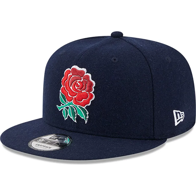 mutzen-flach-blau-snapback-9fifty-wool-der-england-rugby-rfu-von-new-era mutzen-flach-blau-snapback-9fifty-wool-der-england-rugby-rfu-von-new-era