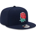 cappelli-piatta-blu-snapback-9fifty-wool-dei-england-rugby-rfu-di-new-era