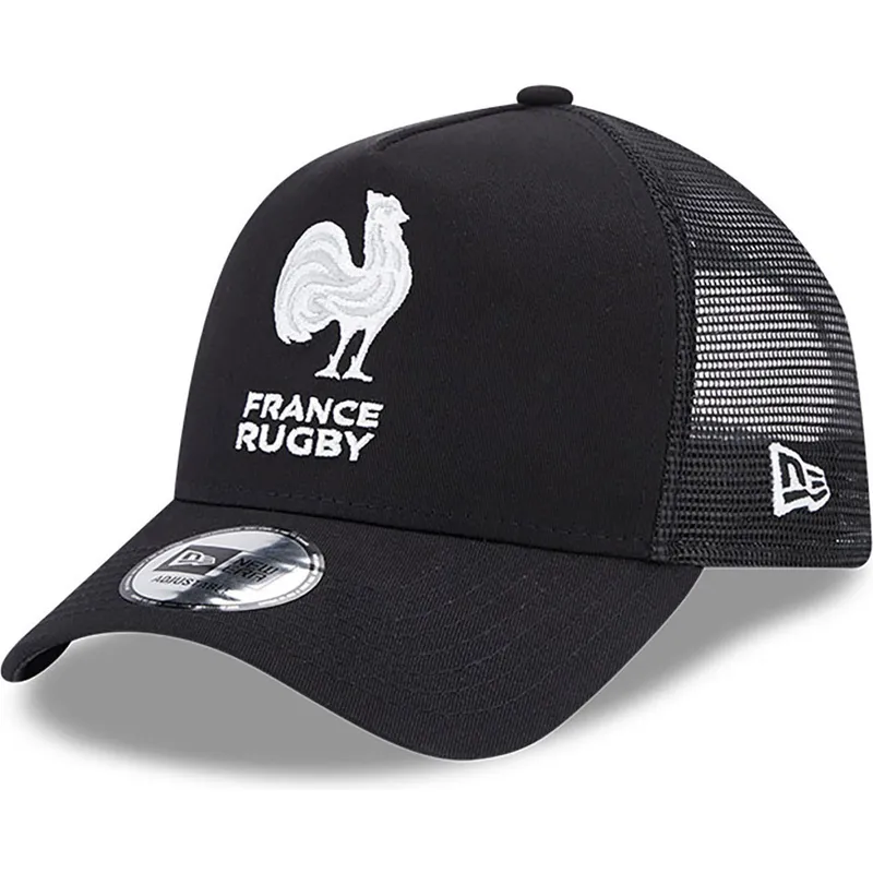 cappelli-curva-nero-snapback-a-frame-monochrome-dei-french-rugby-federation-ffr-di-new-era cappelli-curva-nero-snapback-a-frame-monochrome-dei-french-rugby-federation-ffr-di-new-era