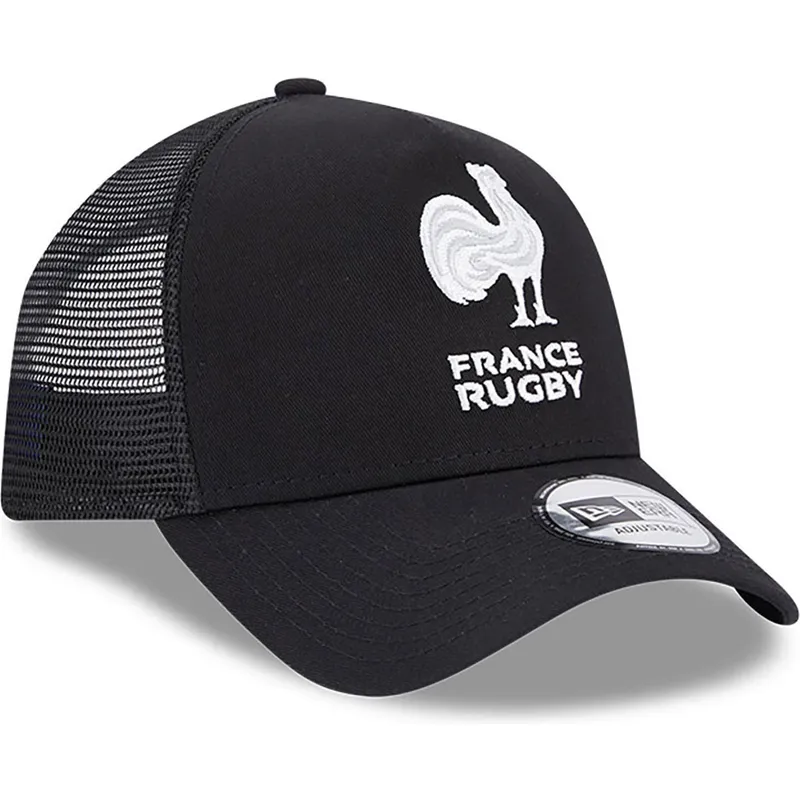 cappelli-curva-nero-snapback-a-frame-monochrome-dei-french-rugby-federation-ffr-di-new-era cappelli-curva-nero-snapback-a-frame-monochrome-dei-french-rugby-federation-ffr-di-new-era