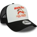 cappellino-trucker-bianco-e-nero-soy-sauce-a-frame-food-di-new-era