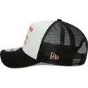 cappellino-trucker-bianco-e-nero-soy-sauce-a-frame-food-di-new-era