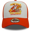 cappelli-curva-arancia-snapback-a-frame-di-new-era