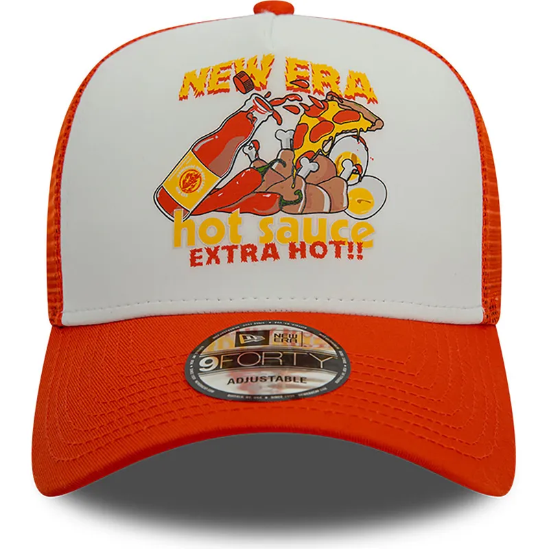 cappelli-curva-arancia-snapback-a-frame-di-new-era cappelli-curva-arancia-snapback-a-frame-di-new-era