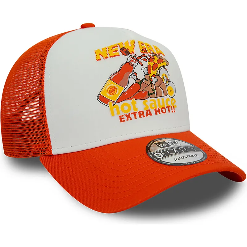 cappelli-curva-arancia-snapback-a-frame-di-new-era cappelli-curva-arancia-snapback-a-frame-di-new-era