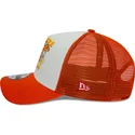 cappelli-curva-arancia-snapback-a-frame-di-new-era