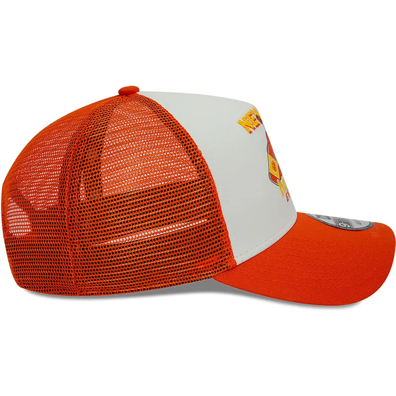 cappelli-curva-arancia-snapback-a-frame-di-new-era cappelli-curva-arancia-snapback-a-frame-di-new-era