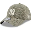 new-era-curved-brim-9twenty-tweed-pack-new-york-yankees-mlb-grey-adjustable-cap