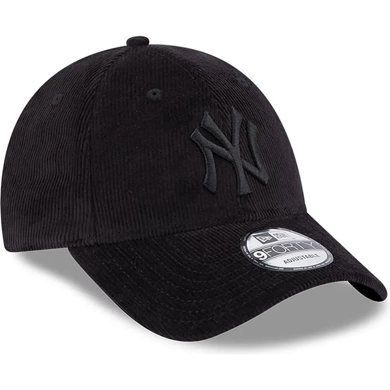cappelli-curva-nero-cinghia-regolabile-9forty-cord-dei-new-york-yankees-mlb-di-new-era cappelli-curva-nero-cinghia-regolabile-9forty-cord-dei-new-york-yankees-mlb-di-new-era