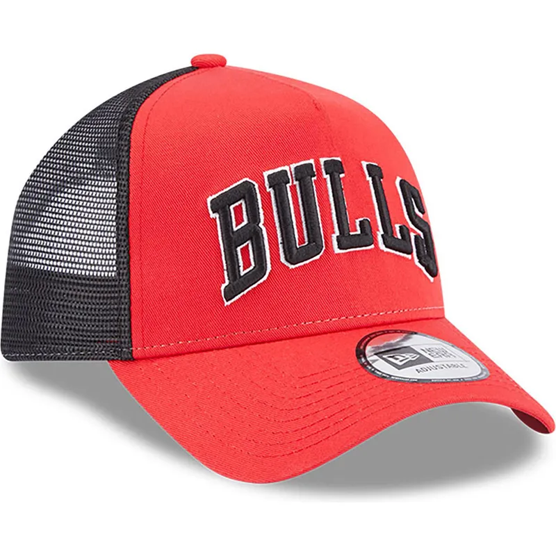 mutzen-gebogen-rot-snapback-a-frame-team-script-der-chicago-bulls-nba-von-new-era mutzen-gebogen-rot-snapback-a-frame-team-script-der-chicago-bulls-nba-von-new-era