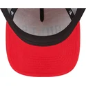 czerwona-czapka-truckerka-a-frame-team-script-chicago-bulls-nba-marki-new-era