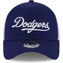 blaue-a-frame-trucker-kappe-team-script-der-los-angeles-dodgers-mlb-von-new-era