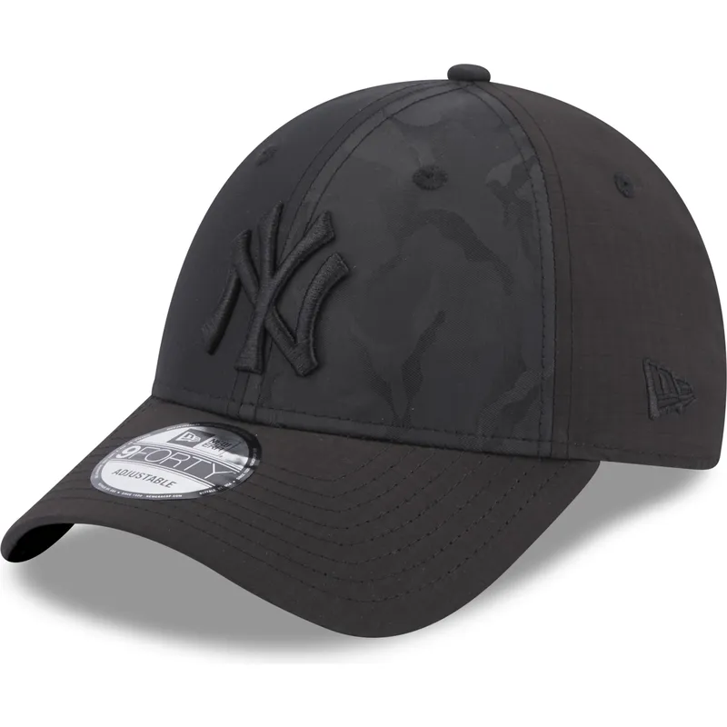 cappelli-curva-nero-cinghia-regolabile-9forty-multi-texture-dei-new-york-yankees-mlb-di-new-era cappelli-curva-nero-cinghia-regolabile-9forty-multi-texture-dei-new-york-yankees-mlb-di-new-era