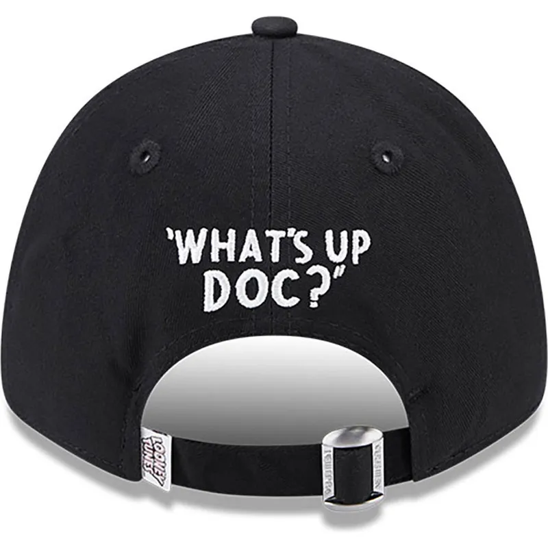 cappelli-curva-nero-cinghia-regolabile-9forty-dei-bugs-bunny-looney-tunes-di-new-era
