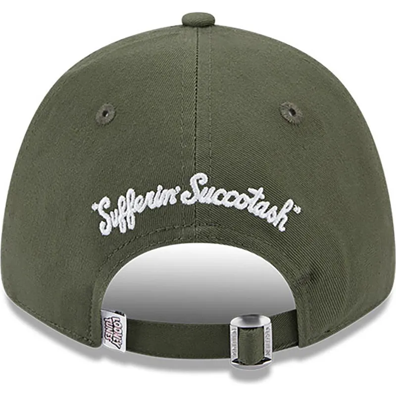 mutzen-gebogen-grun-verstellbares-band-9forty-der-silvestre-looney-tunes-von-new-era