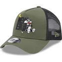 cappelli-curva-verde-snapback-a-frame-dei-piolin-y-silvestre-looney-tunes-di-new-era