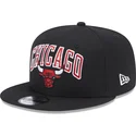cappello-piatto-nero-snapback-9fifty-patch-di-chicago-bulls-nba-di-new-era