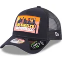 cappelli-curva-blu-marino-snapback-a-frame-repreve-license-plate-dei-los-angeles-di-new-era