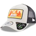 cappelli-curva-beige-snapback-a-frame-repreve-license-plate-dei-miami-di-new-era