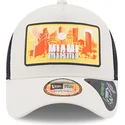 gorra-trucker-beige-a-frame-repreve-license-plate-miami-von-new-era