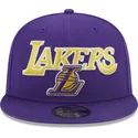 cappello-piatto-viola-snapback-9fifty-patch-dei-los-angeles-lakers-nba-di-new-era