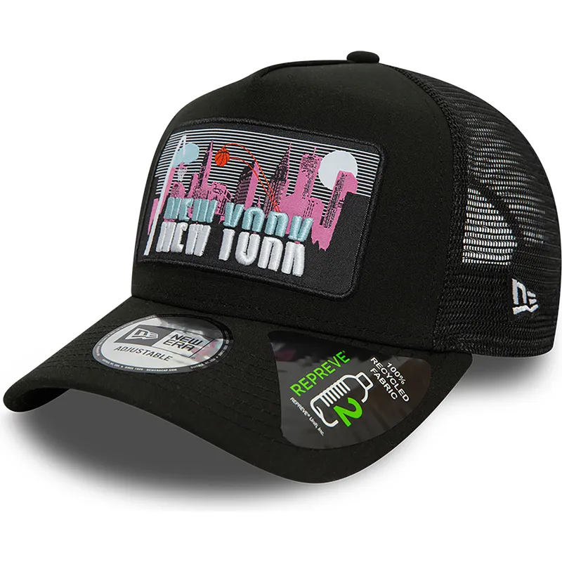 cappelli-curva-nero-snapback-a-frame-repreve-license-plate-dei-new-york-di-new-era cappelli-curva-nero-snapback-a-frame-repreve-license-plate-dei-new-york-di-new-era