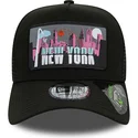 cappellino-trucker-nero-a-frame-repreve-license-plate-di-new-york-di-new-era