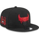 cappelli-piatta-nero-snapback-9fifty-team-drip-dei-chicago-bulls-nba-di-new-era