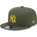 cappelli-piatta-verde-snapback-9fifty-side-patch-dei-new-york-yankees-mlb-di-new-era