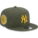 cappelli-piatta-verde-snapback-9fifty-side-patch-dei-new-york-yankees-mlb-di-new-era