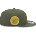 cappelli-piatta-verde-snapback-9fifty-side-patch-dei-new-york-yankees-mlb-di-new-era