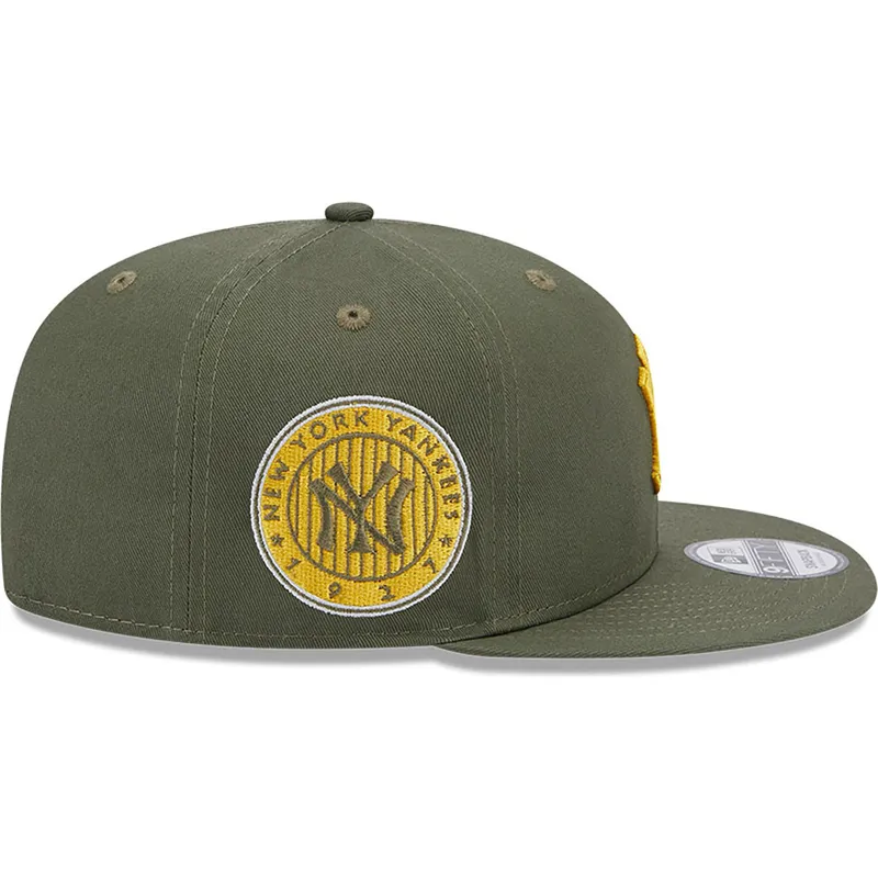 cappelli-piatta-verde-snapback-9fifty-side-patch-dei-new-york-yankees-mlb-di-new-era cappelli-piatta-verde-snapback-9fifty-side-patch-dei-new-york-yankees-mlb-di-new-era