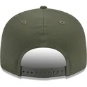 cappello-snapback-verde-con-visiera-piatta-e-logo-giallo-9fifty-side-patch-dei-los-angeles-dodgers-mlb-di-new-era