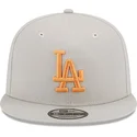 cappelli-piatta-beige-snapback-9fifty-side-patch-dei-los-angeles-dodgers-mlb-di-new-era