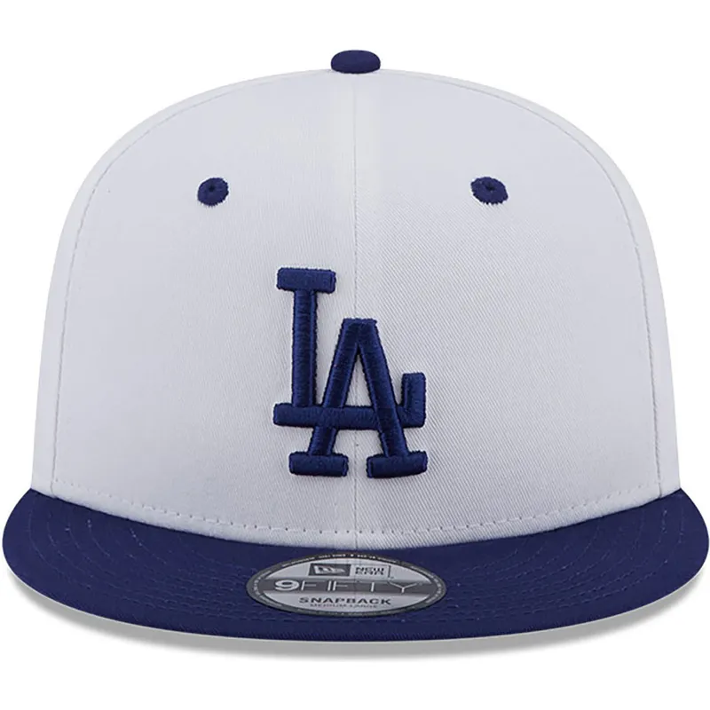 mutzen-flach-blau-snapback-9fifty-white-crown-patch-der-los-angeles-dodgers-mlb-von-new-era mutzen-flach-blau-snapback-9fifty-white-crown-patch-der-los-angeles-dodgers-mlb-von-new-era