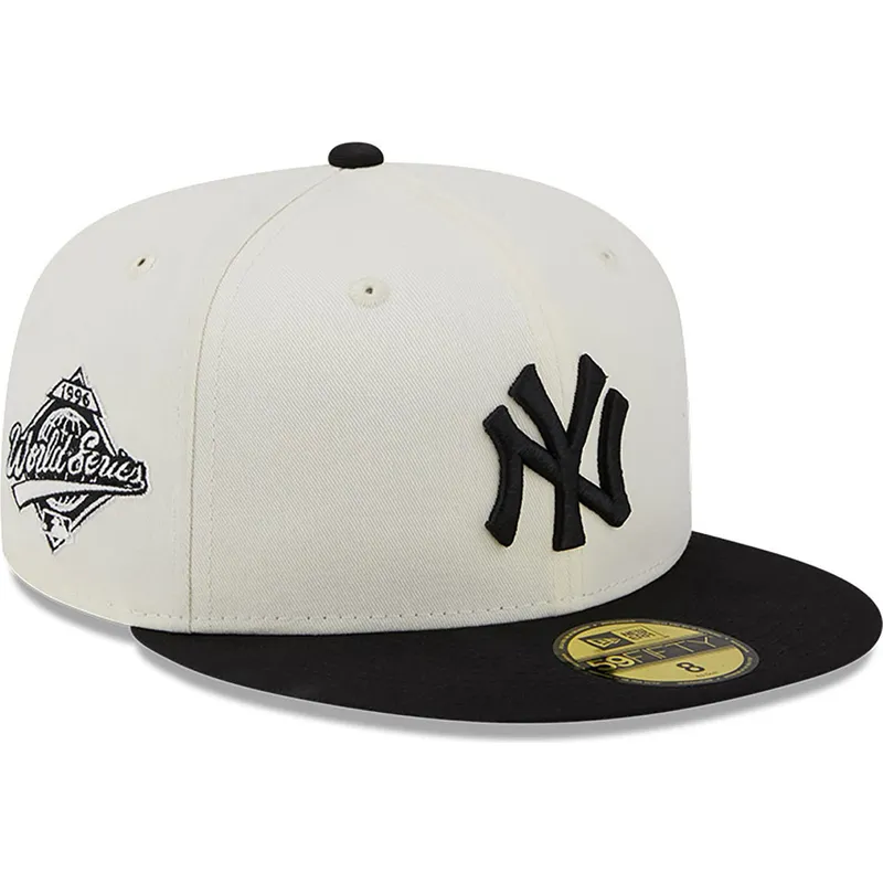 cappelli-piatta-bianco-regolato-59fifty-championships-dei-new-york-yankees-mlb-di-new-era