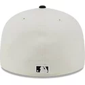 casquette-plate-blanche-et-noire-ajustee-59fifty-championships-new-york-yankees-mlb-new-era