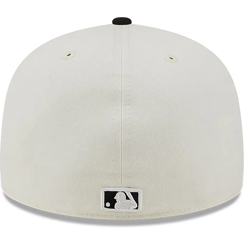 cappelli-piatta-bianco-regolato-59fifty-championships-dei-new-york-yankees-mlb-di-new-era